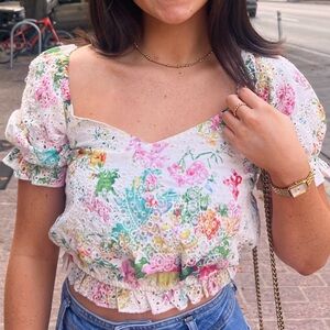 Floral top!